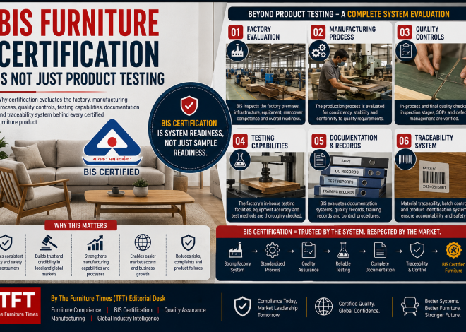 BIS Furniture Certification Is Not Just Product Testing