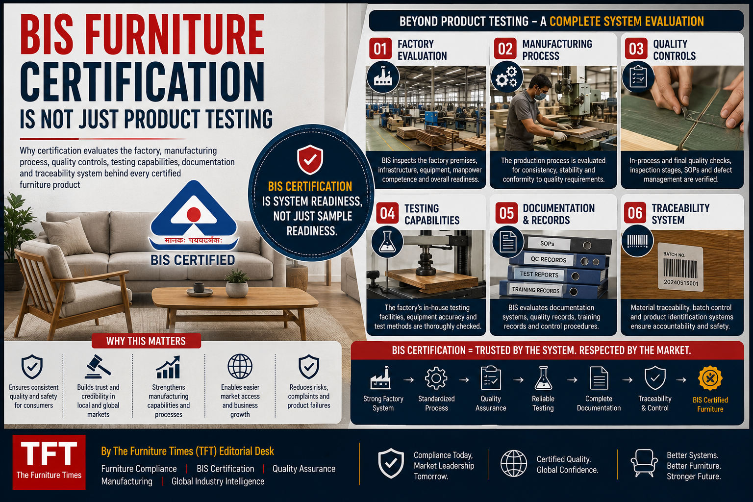 BIS Furniture Certification Is Not Just Product Testing