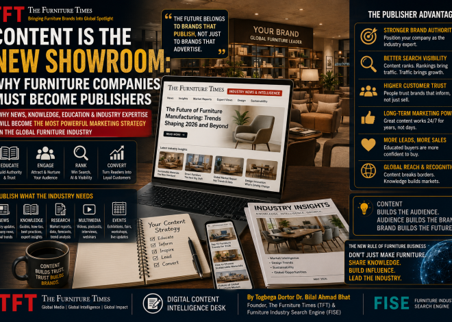 Content Is the New Showroom: Why Furniture Companies Must Become Publishers
