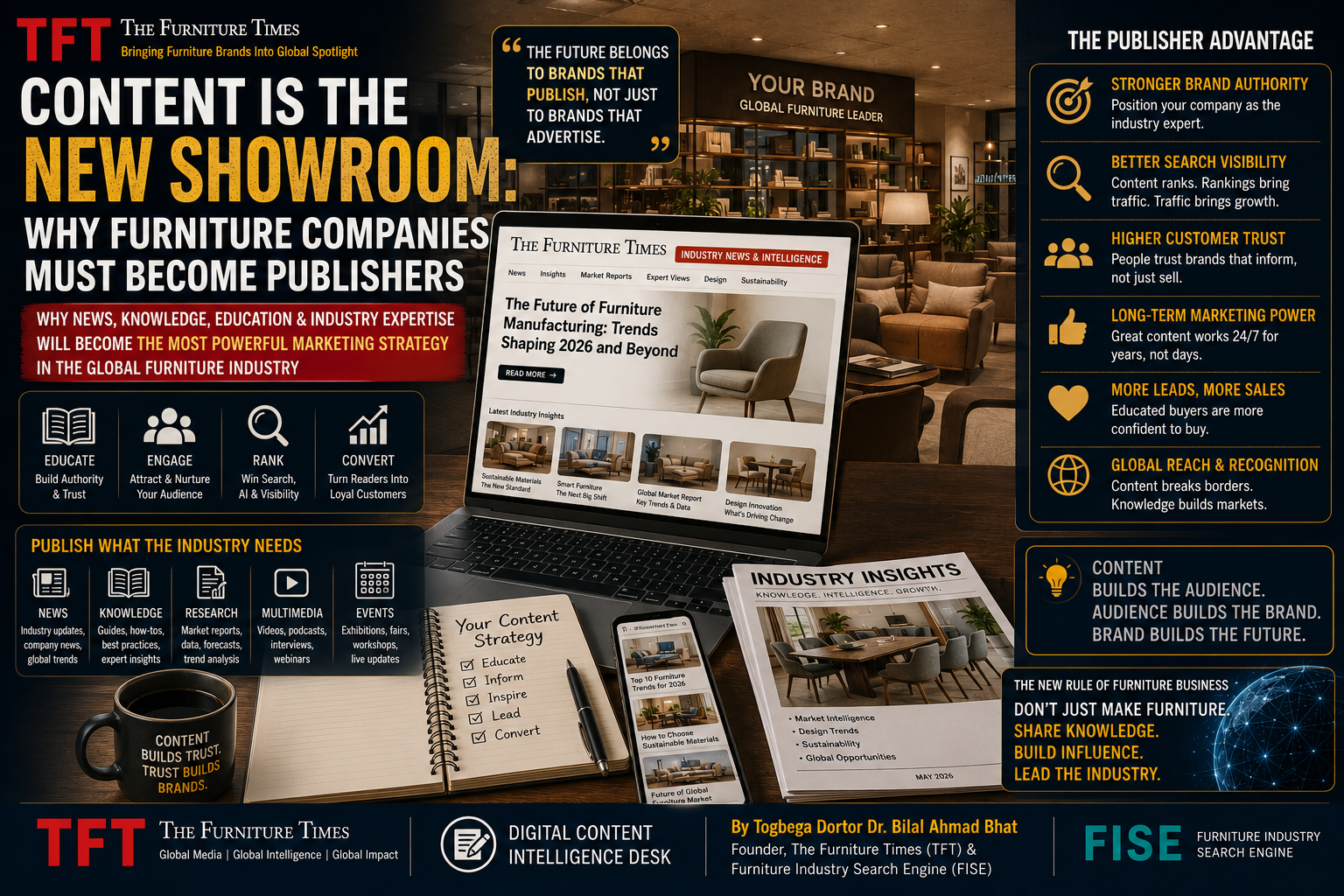 Content Is the New Showroom: Why Furniture Companies Must Become Publishers