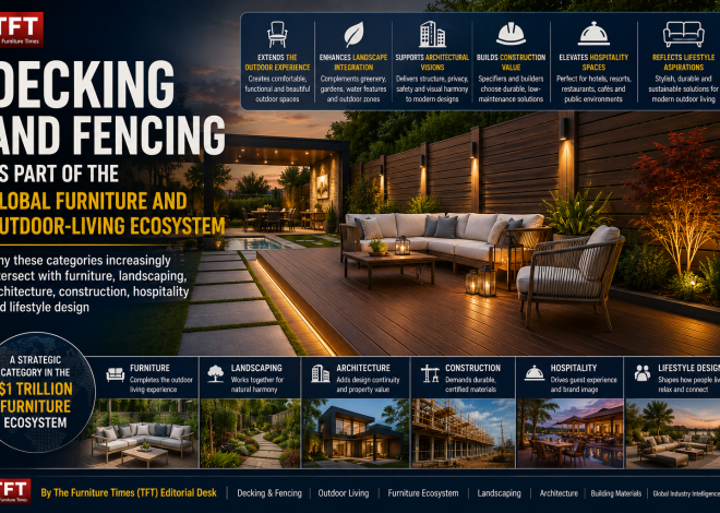 Decking and Fencing as Part of the Global Furniture and Outdoor-Living Ecosystem