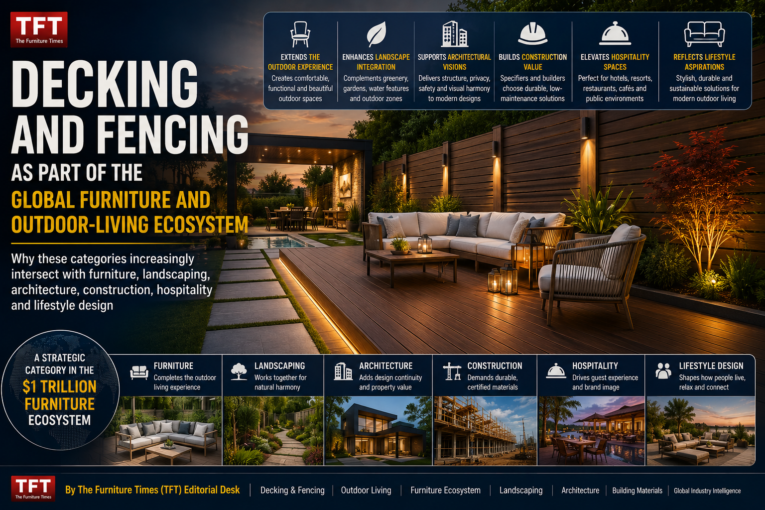 Decking and Fencing as Part of the Global Furniture and Outdoor-Living Ecosystem