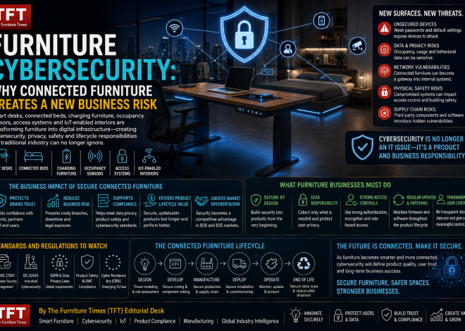 Furniture Cybersecurity: Why Connected Furniture Creates a New Business Risk