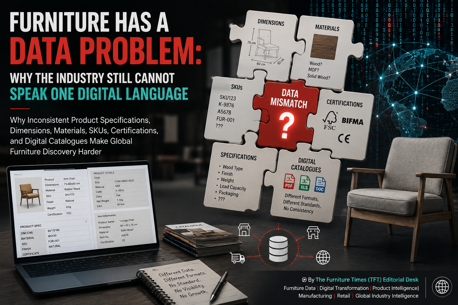 Furniture Has a Data Problem: Why the Industry Still Cannot Speak One Digital Language