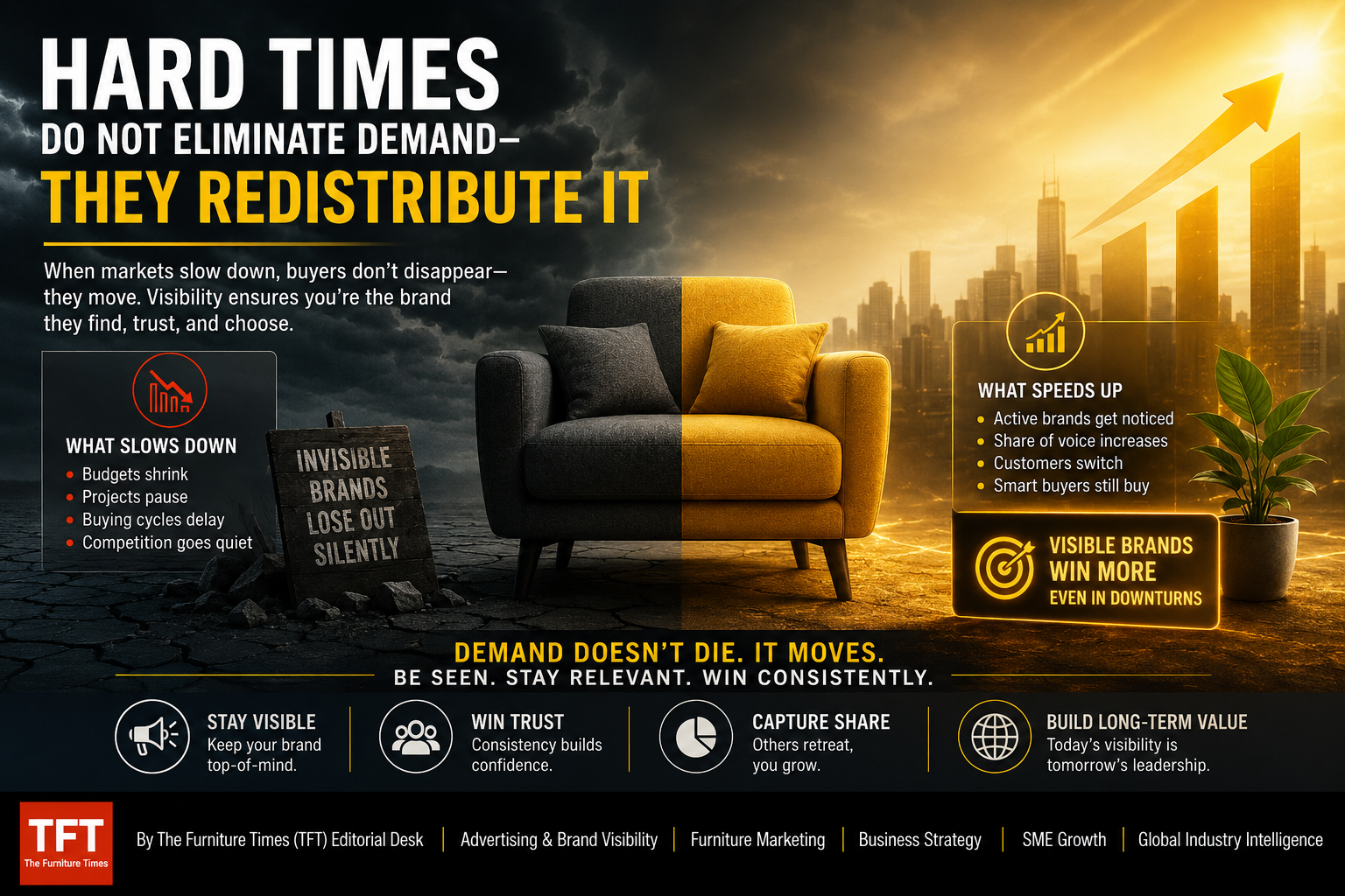 Hard Times Do Not Eliminate Demand—They Redistribute It