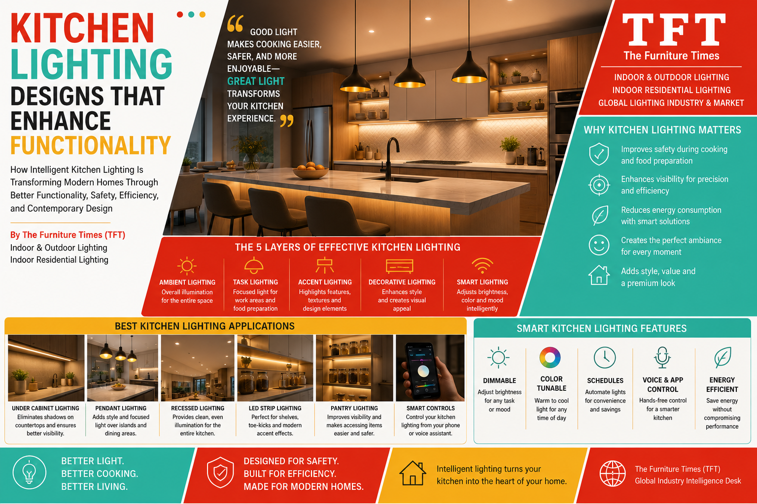Kitchen Lighting Designs That Enhance Functionality