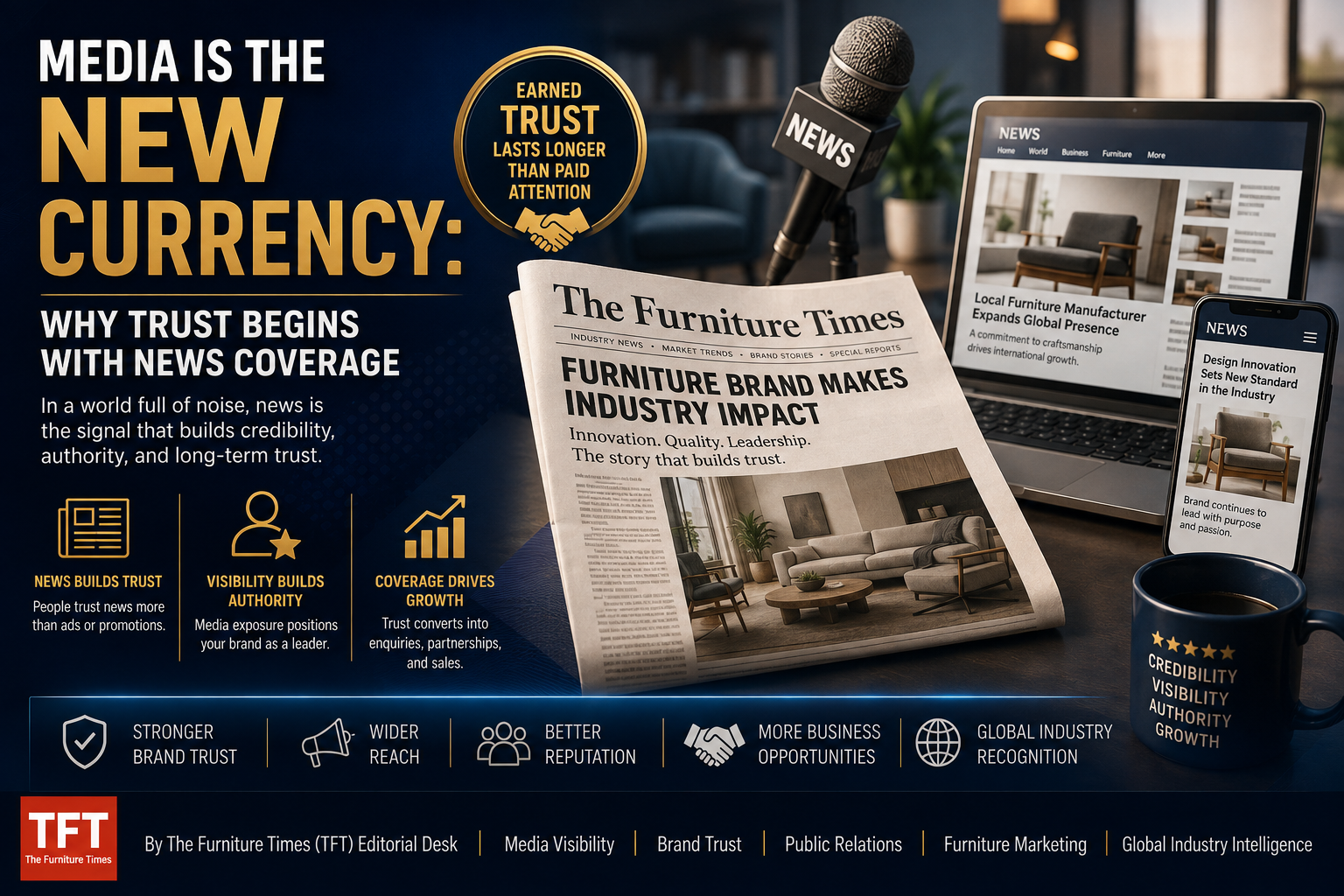 Media Is the New Currency: Why Trust Begins With News Coverage