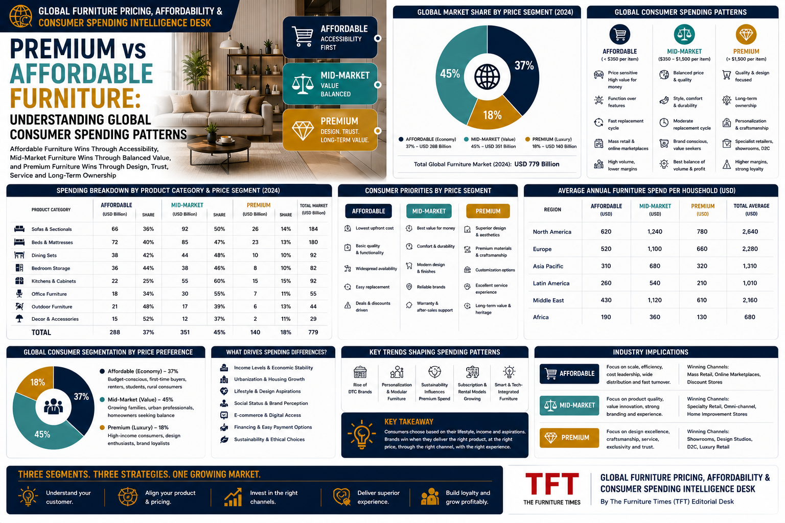 Premium vs Affordable Furniture: Understanding Global Consumer Spending Patterns