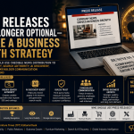 Press Releases Are No Longer Optional—They’re a Business Growth Strategy