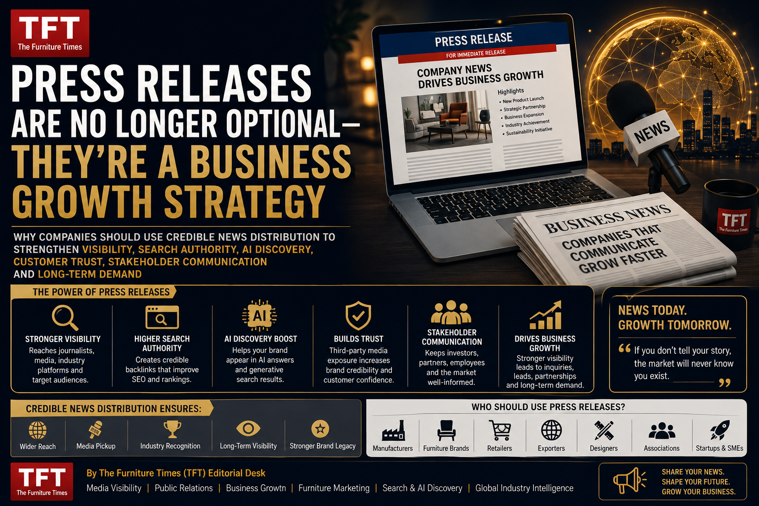 Press Releases Are No Longer Optional—They’re a Business Growth Strategy