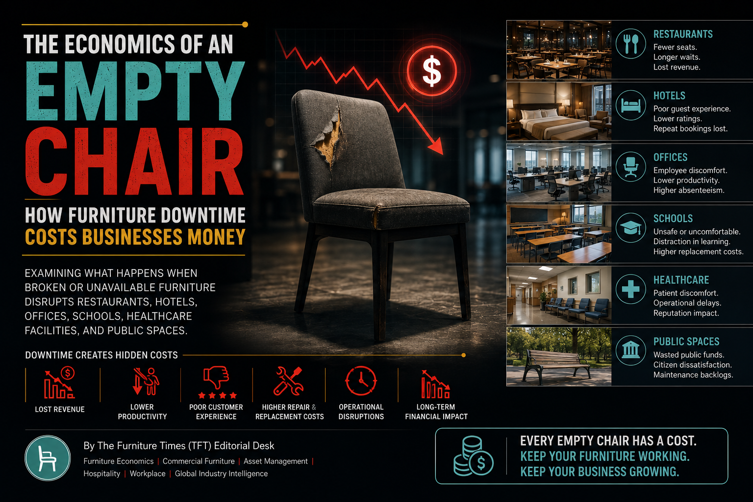 The Economics of an Empty Chair: How Furniture Downtime Costs Businesses Money