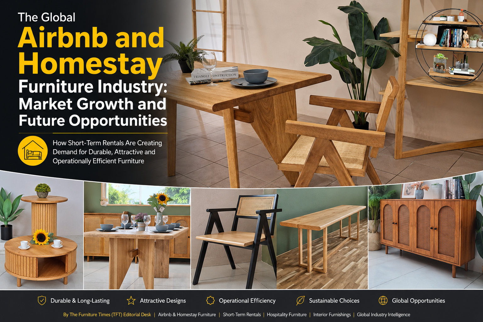 The Global Airbnb and Homestay Furniture Industry: Market Growth and Future Opportunities