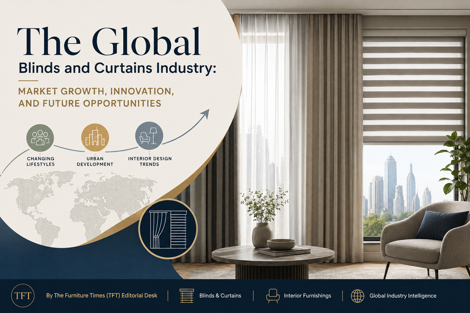 The Global Blinds and Curtains Industry: Market Growth, Innovation, and Future Opportunities