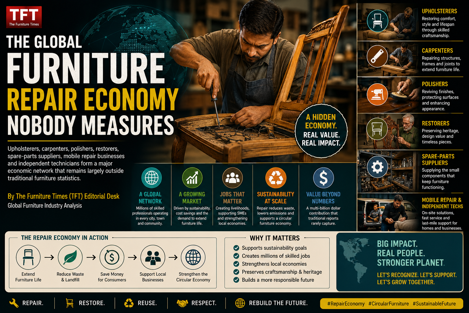 The Global Furniture Repair Economy Nobody Measures