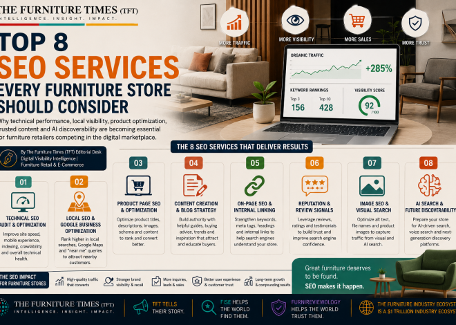 Top 8 SEO Services Every Furniture Store Should Consider