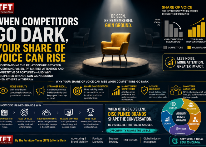 When Competitors Go Dark, Your Share of Voice Can Rise
