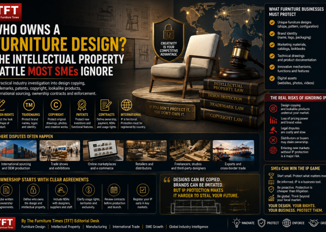 Who Owns a Furniture Design? The Intellectual Property Battle Most SMEs Ignore