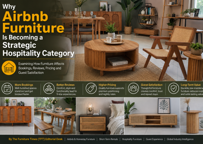 Why Airbnb Furniture Is Becoming a Strategic Hospitality Category