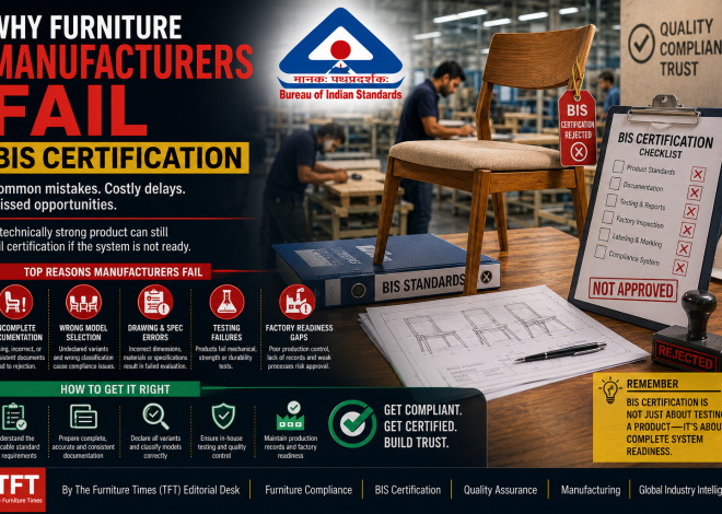 Why Furniture Manufacturers Fail BIS Certification,How incomplete preparation,