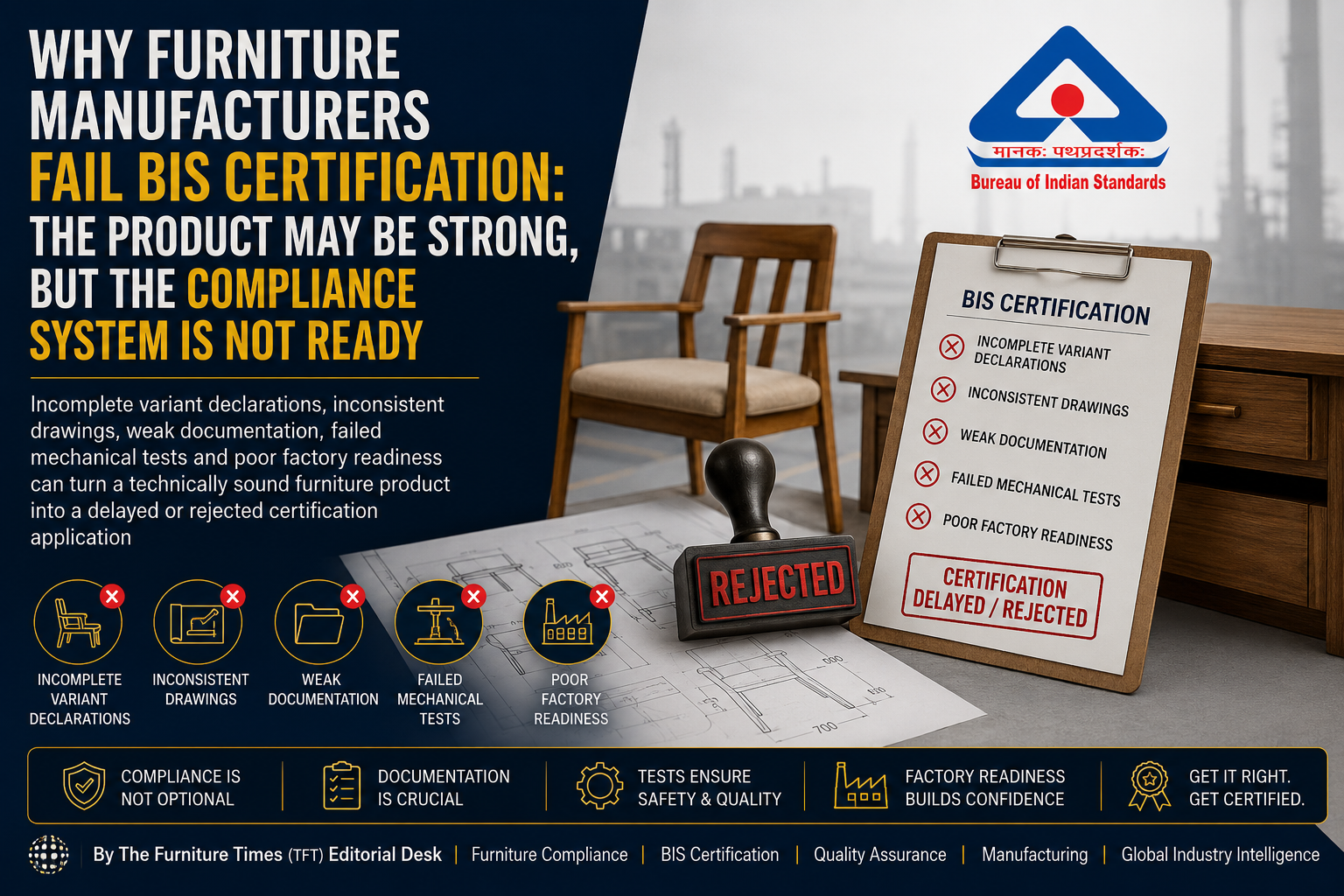 Why Furniture Manufacturers Fail BIS Certification