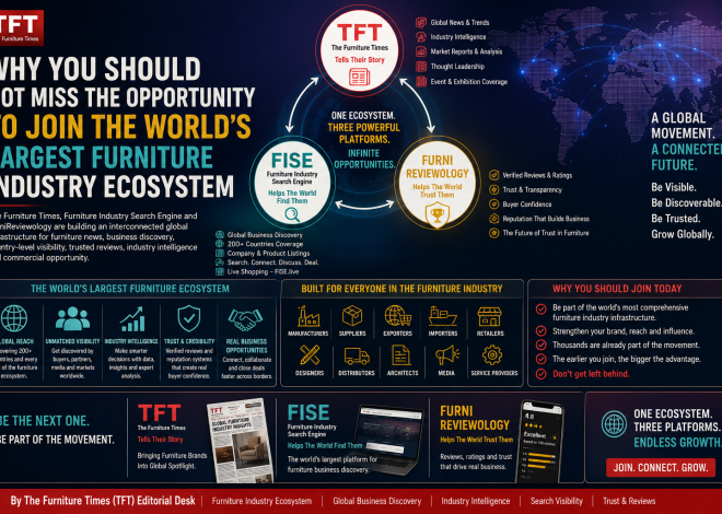 Why You Should Not Miss the Opportunity to Join the World’s Largest Furniture Industry Ecosystem