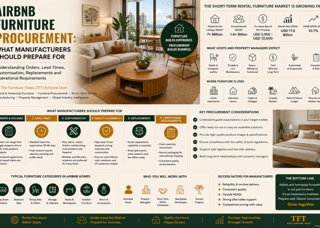 Airbnb Furniture Procurement: What Manufacturers Should Prepare For