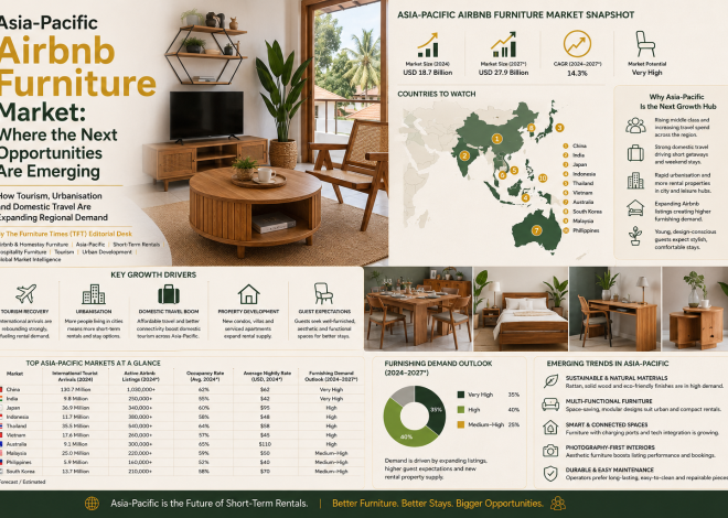 Asia-Pacific Airbnb Furniture Market: Where the Next Opportunities Are Emerging