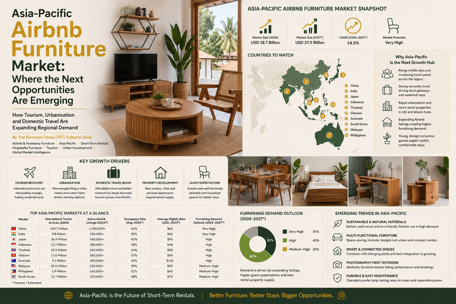 Asia-Pacific Airbnb Furniture Market: Where the Next Opportunities Are Emerging