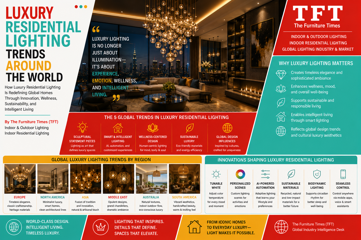 Luxury Residential Lighting Trends Around the World