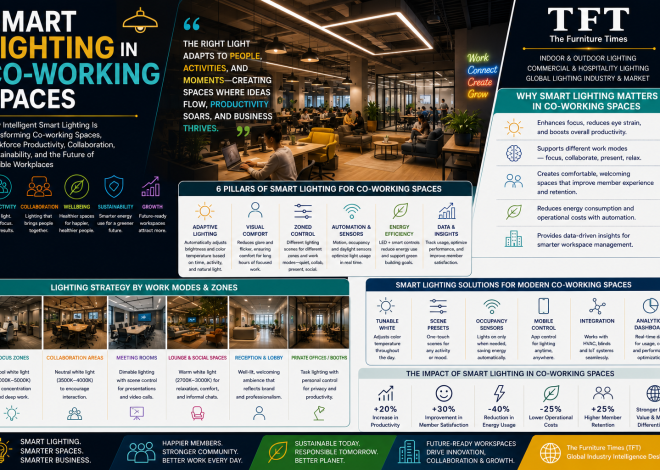 Smart Lighting in Co-working Spaces