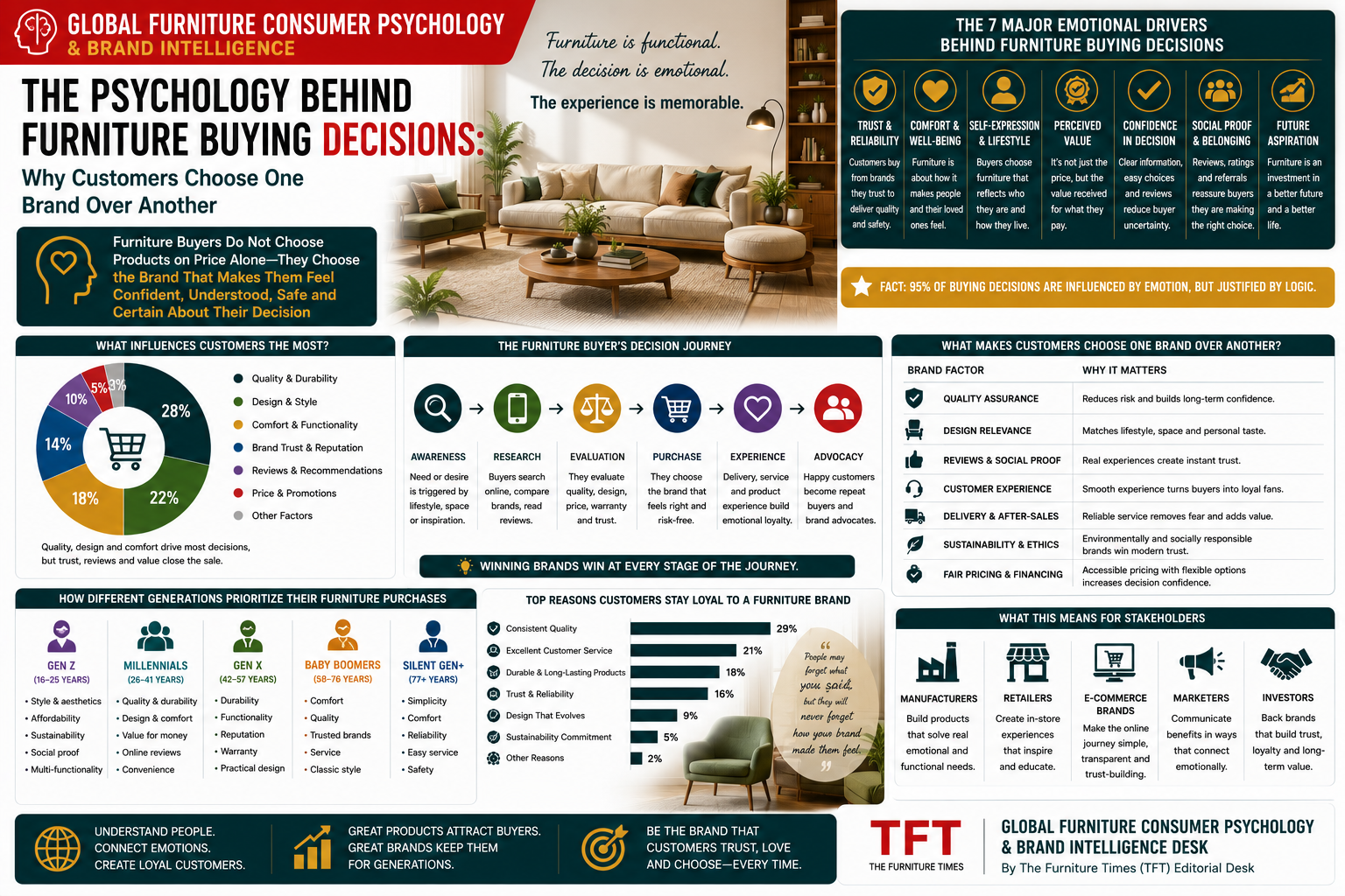 The Psychology Behind Furniture Buying Decisions: Why Customers Choose One Brand Over Another