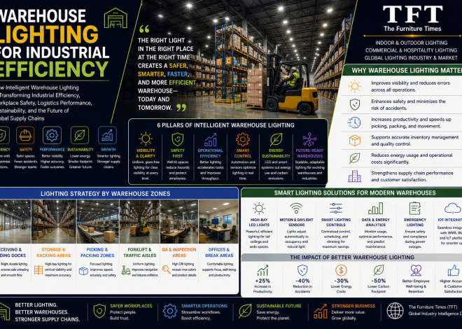 Warehouse Lighting for Industrial Efficiency