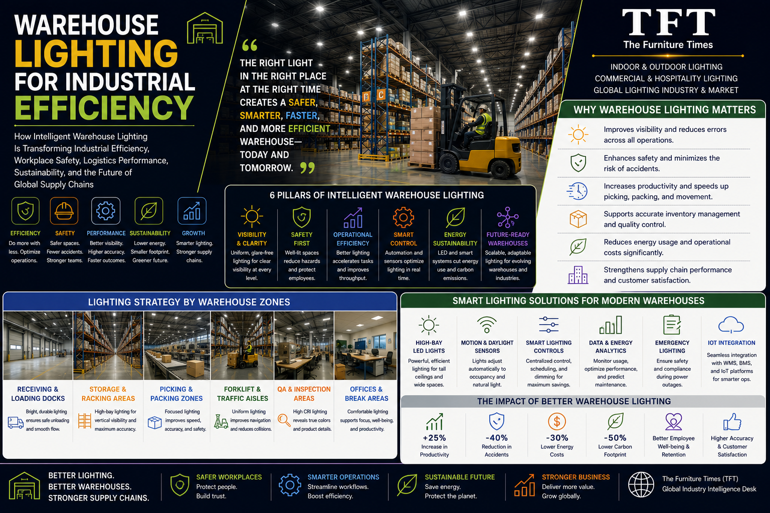 Warehouse Lighting for Industrial Efficiency