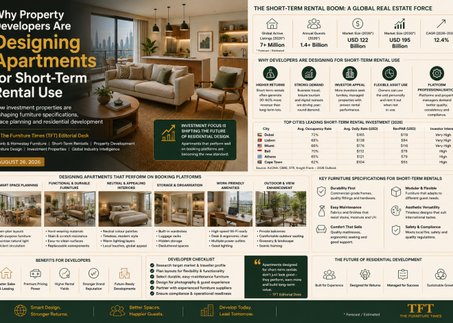 Why Property Developers Are Designing Apartments for Short-Term Rental Use