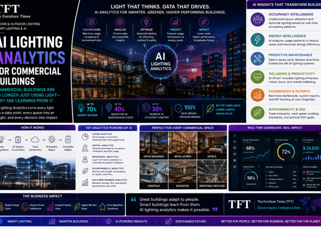 AI Lighting Analytics for Commercial Buildings