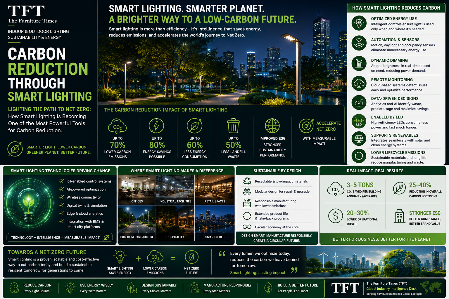 Carbon Reduction Through Smart Lighting
