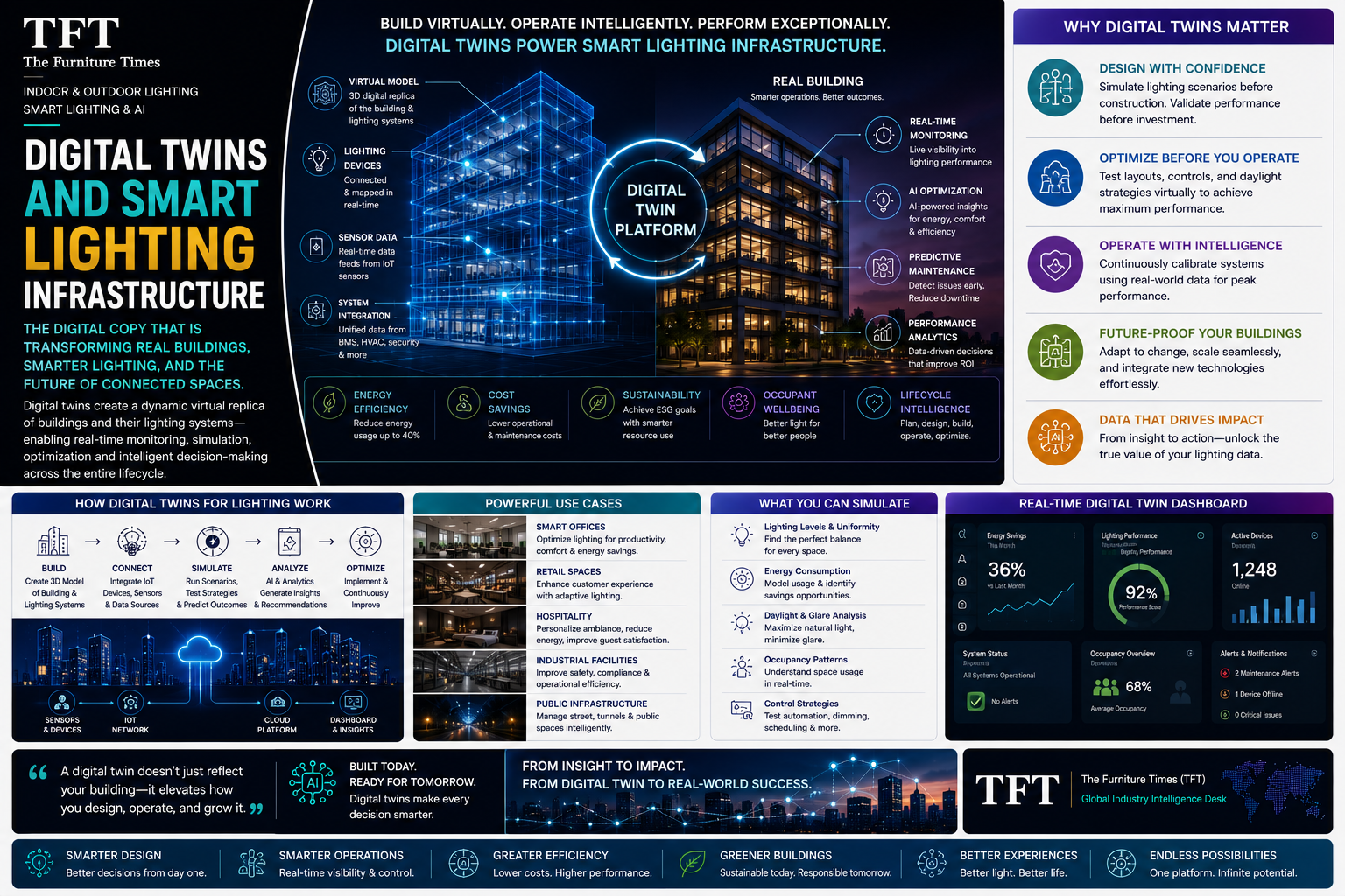 Digital Twins and Smart Lighting Infrastructure