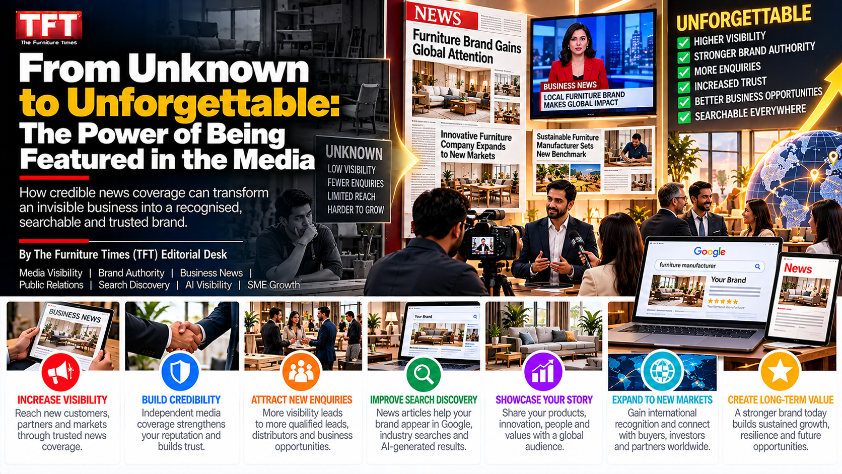 From Unknown to Unforgettable: The Power of Being Featured in the Media