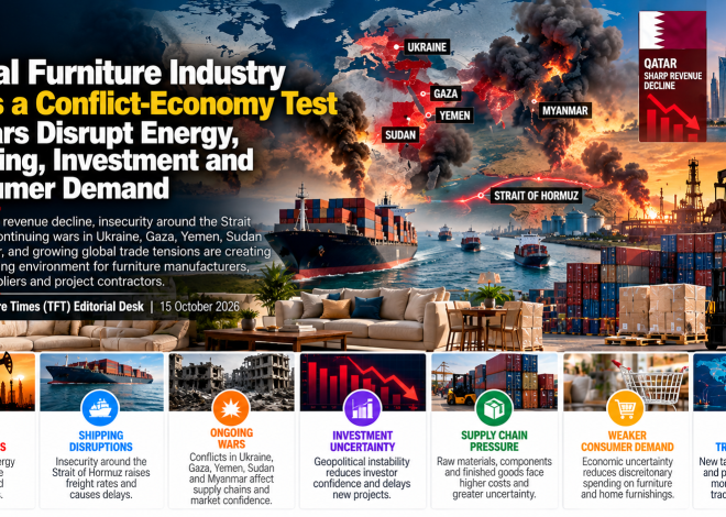 Global Furniture Industry Faces a Conflict-Economy Test as Wars Disrupt Energy