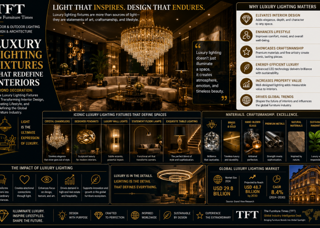 Luxury Lighting Fixtures That Redefine Interiors
