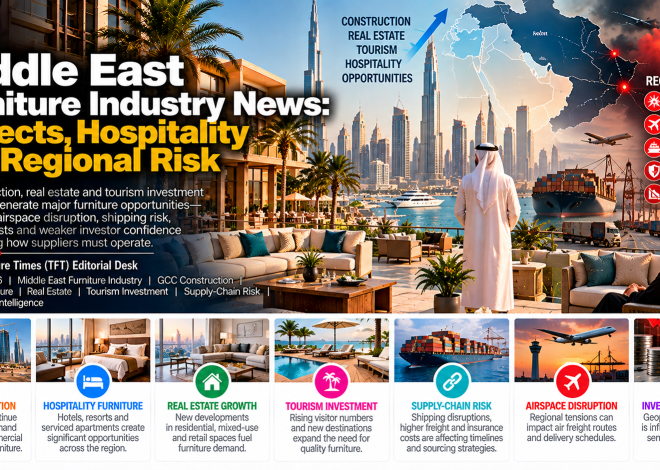 Middle East Furniture Industry News: Projects, Hospitality and Regional Risk