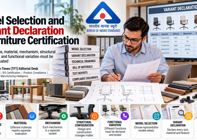 Model Selection and Variant Declaration in Furniture Certification