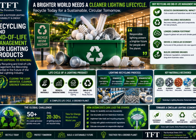 Recycling and End-of-Life Management for Lighting Products