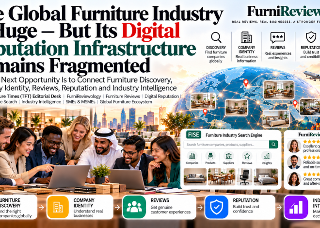 The Global Furniture Industry Is Huge — But Its Digital Reputation Infrastructure Remains Fragmented