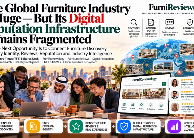 The Global Furniture Industry Is Huge — But Its Digital Reputation Infrastructure Remains Fragmented