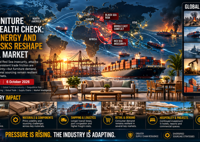 World Furniture Industry Health Check: Conflict, Energy and Shipping Risks Reshape the Global Market